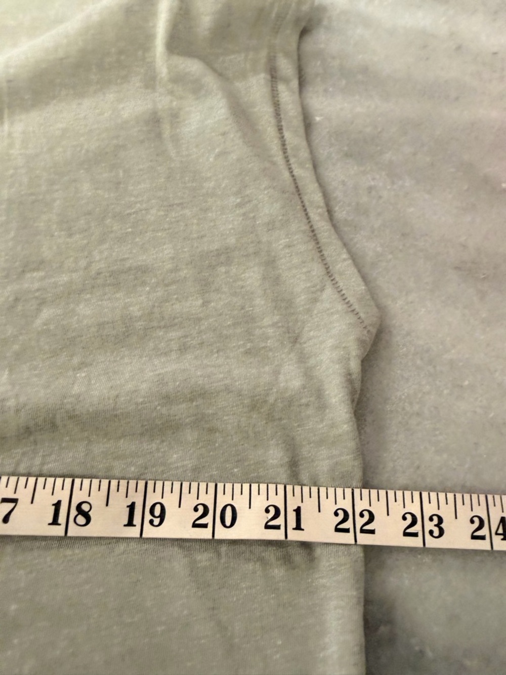 NWOT Madewell Size L Gray Lightweight Sleeveless Boxy Muscle Tee Shirt - Picture 9 of 11